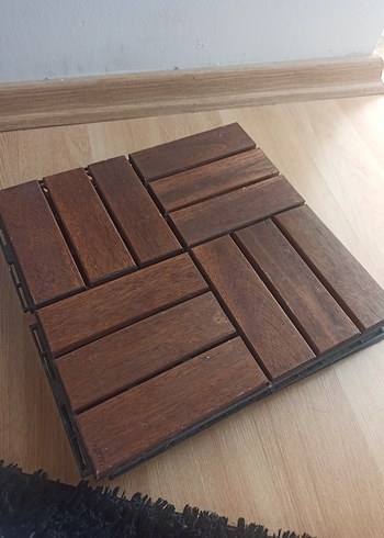  Kahverengi Ahşap Puzzle Döşeme