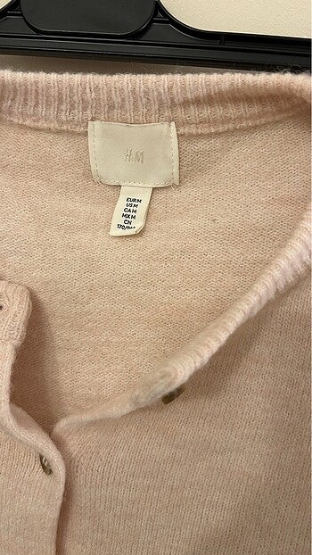 m Beden pembe Renk H&M yeni sezon hırka