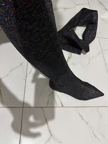 Zara çorap çizme - Görsel 5