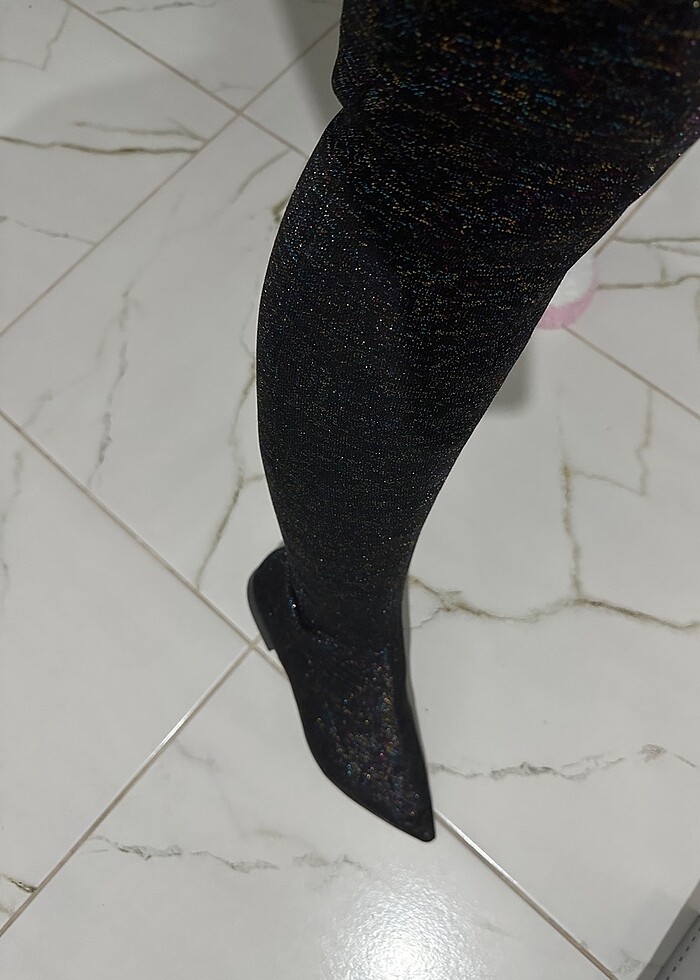 Zara çorap çizme - Görsel 3