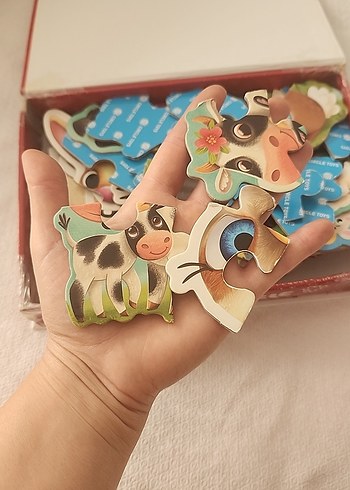 Çiftlik Temalı Çocuk Puzzle - Görsel 3