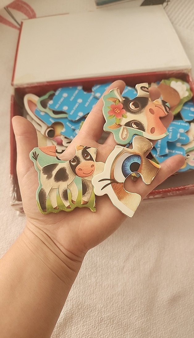 Çiftlik Temalı Çocuk Puzzle - Görsel 3