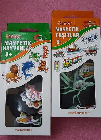 Diytoy Manyetik Taşıtlar ve Hayvanlar