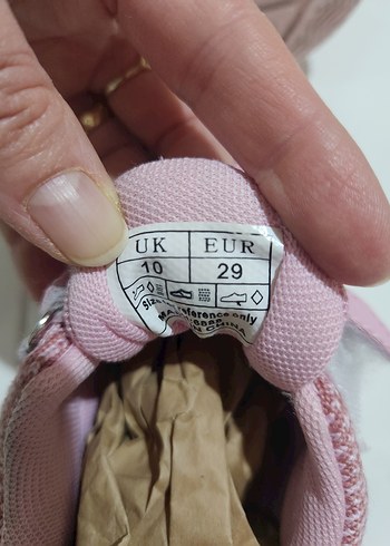 Kız Çocuk Pembe Cırt Cırtlı Spor Ayakkabı - Görsel 3