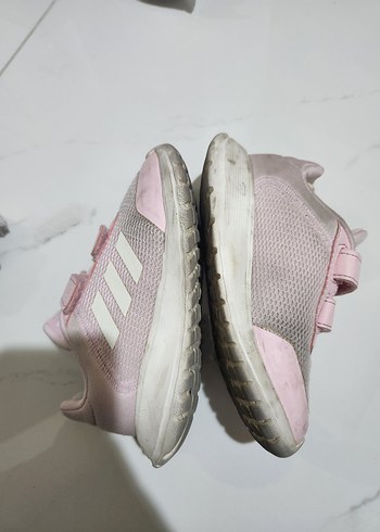 Kız Çocuk Pembe Adidas Spor Ayakkabı - Görsel 3