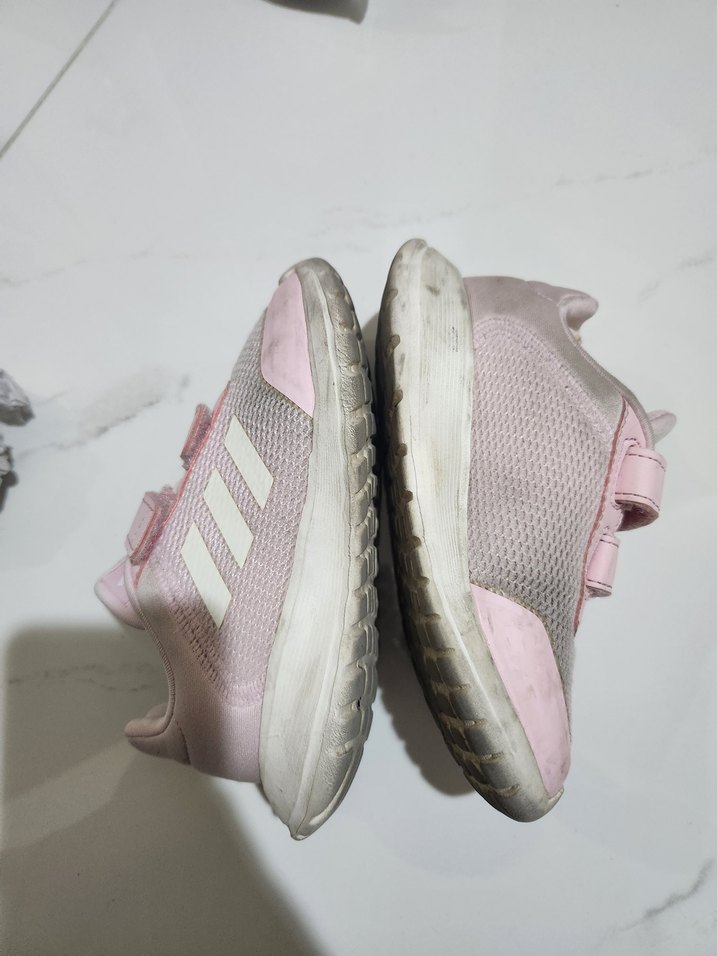 Kız Çocuk Pembe Adidas Spor Ayakkabı - Görsel 3