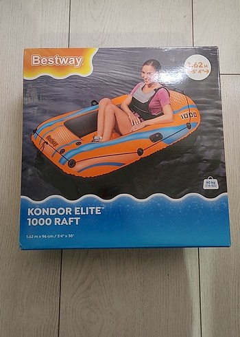Bestway kondor Elite 1000 şişirilebilir sal 1,62 m - Görsel 3