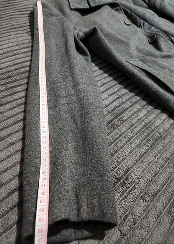 Gri Regular Fit Erkek Kaban - Görsel 5