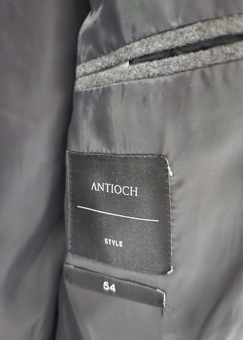 Gri Regular Fit Erkek Kaban - Görsel 4