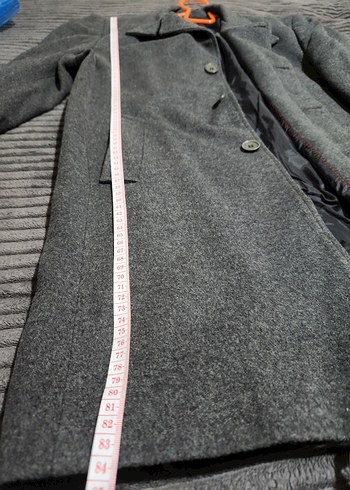 Gri Regular Fit Erkek Kaban - Görsel 6