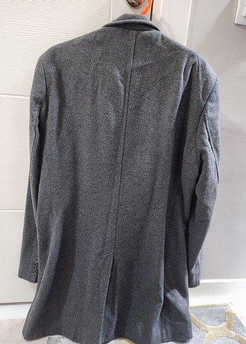 Gri Regular Fit Erkek Kaban - Görsel 2