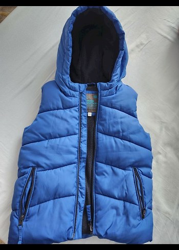 Mark & Spencer Erkek Çocuk Mavi Kapüşonlu Yelek