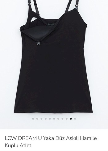 Lcw hamile kuplu atlet,emzirme sütyeni - Görsel 7