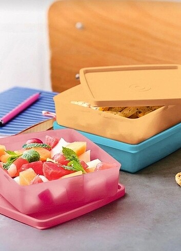 Tupperware eko taşıma kabı 3lü