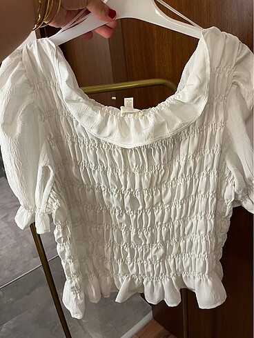 xl Beden beyaz Renk Hm bluz