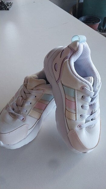 Adidas kız çocuk spor ayakkabı