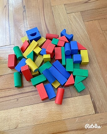 AHŞAP RENKLİ BLOKLAR