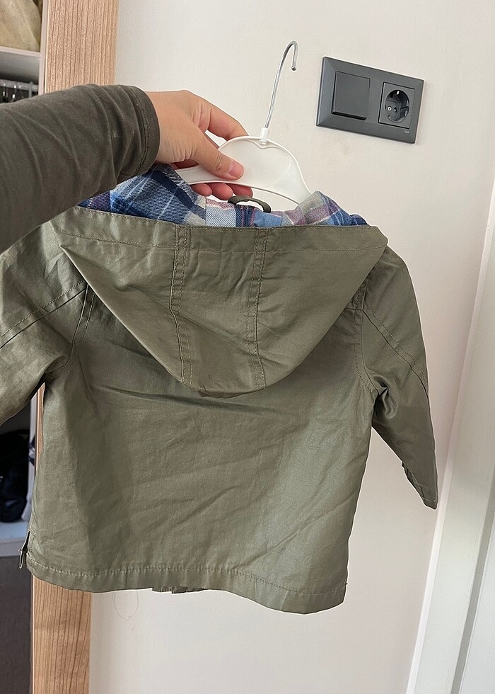 Hakı yagmurluk trenc - Görsel 3