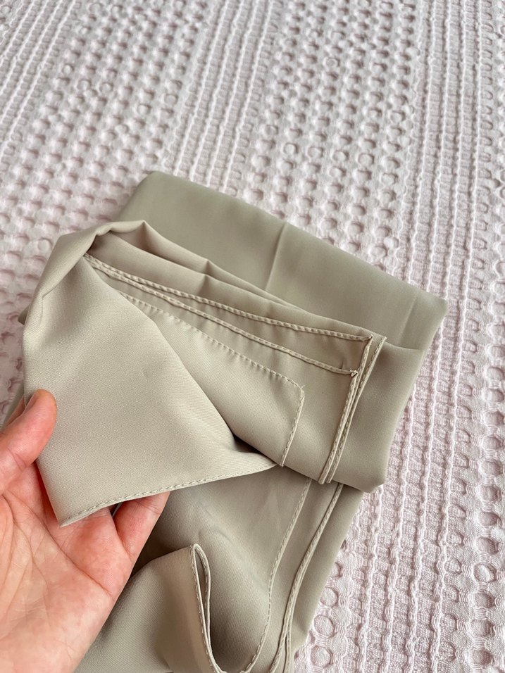 Bej  Kadın Sargı Şal - Görsel 2