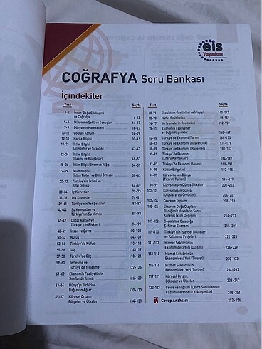 Beden Coğrafya yks soru bankası