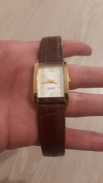 Beden Esprit Altın Rengi Kahverengi Ağrı Kayışlı kol saati