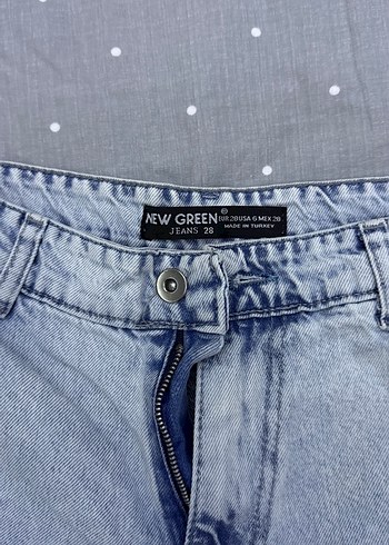 Düğmeli Salaş Kadın Midi Kot Pantolon - Görsel 5