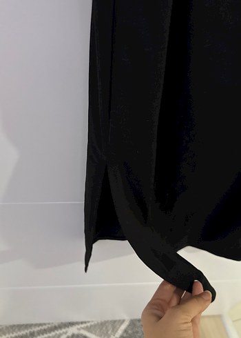 Siyah  Kadın Uzun Elbise - Görsel 3