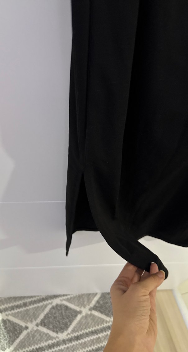 Siyah  Kadın Uzun Elbise - Görsel 3