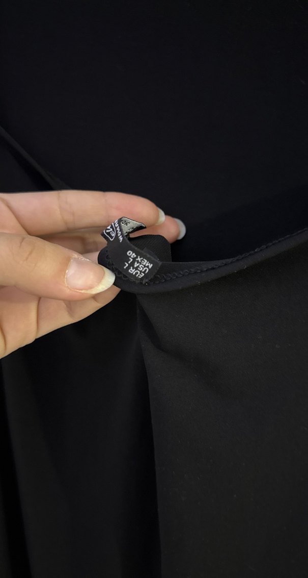 Siyah  Kadın Uzun Elbise - Görsel 4