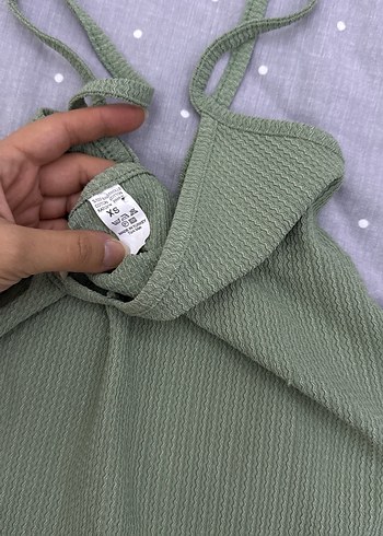 Uzun Askılı Fırfırlı Kadın Elbise - Görsel 4