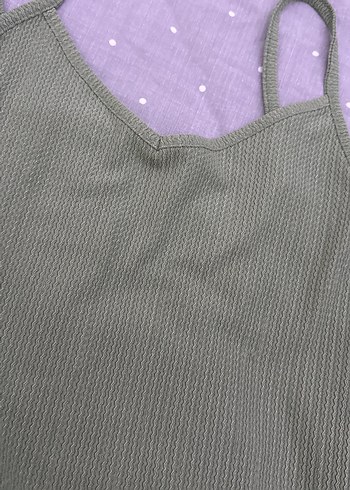 Uzun Askılı Fırfırlı Kadın Elbise - Görsel 3