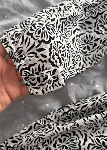 Gri Desenli Bohem Uzun Kollu Tulum - Görsel 5