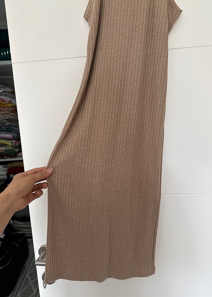 Fililli kolsuz elbise - Görsel 4