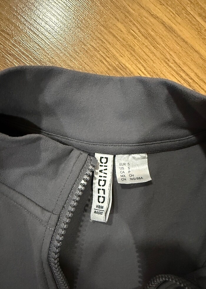 HM fermuarlı spor ceketi - Görsel 2