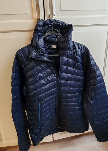 Erkek decathlon kuş tüyü mont