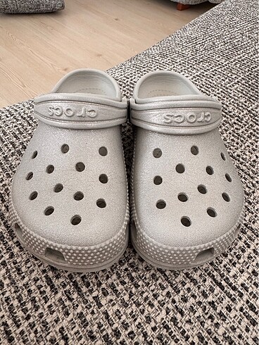 Crocs glitter
