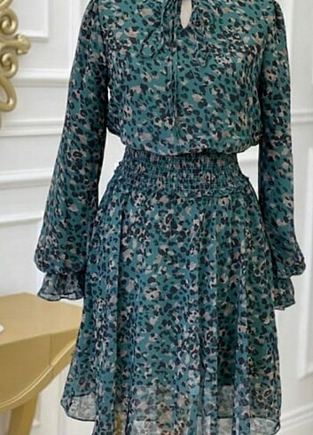 Şifon elbise tunik