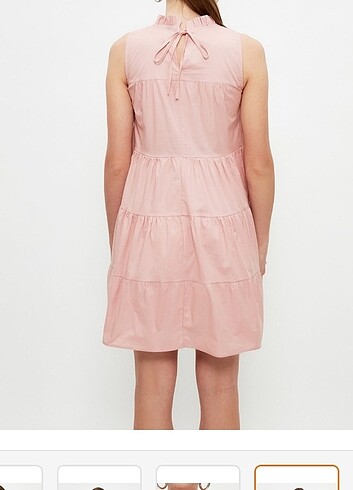 Pembe elbise 