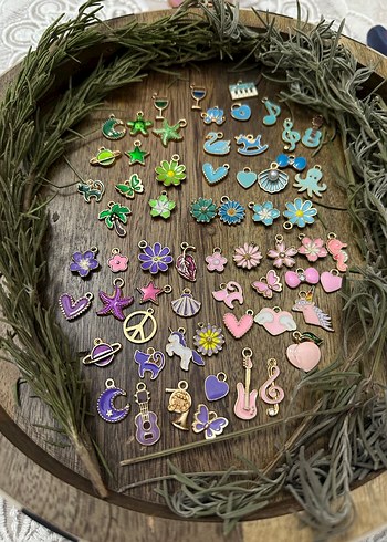 Renkli charm anahtarlık - Görsel 2