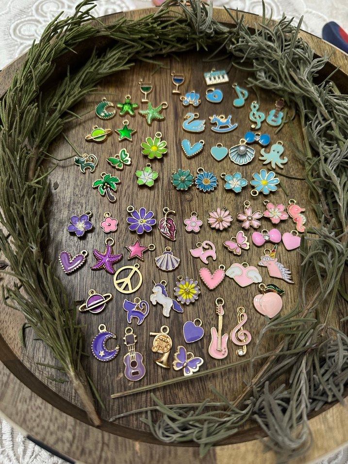 Renkli charm anahtarlık - Görsel 2