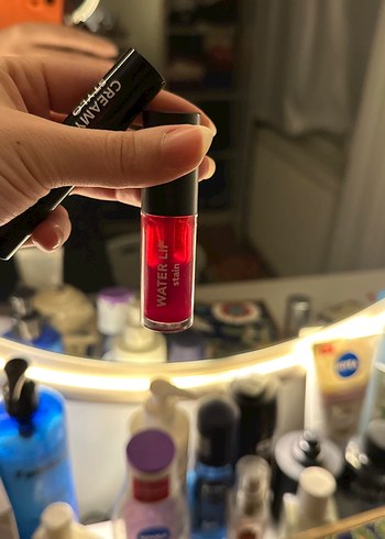 Flormar Kırmızı Renkli Ruj water lip - Görsel 4