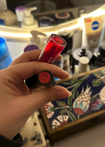 Flormar Kırmızı Renkli Ruj water lip - Görsel 3