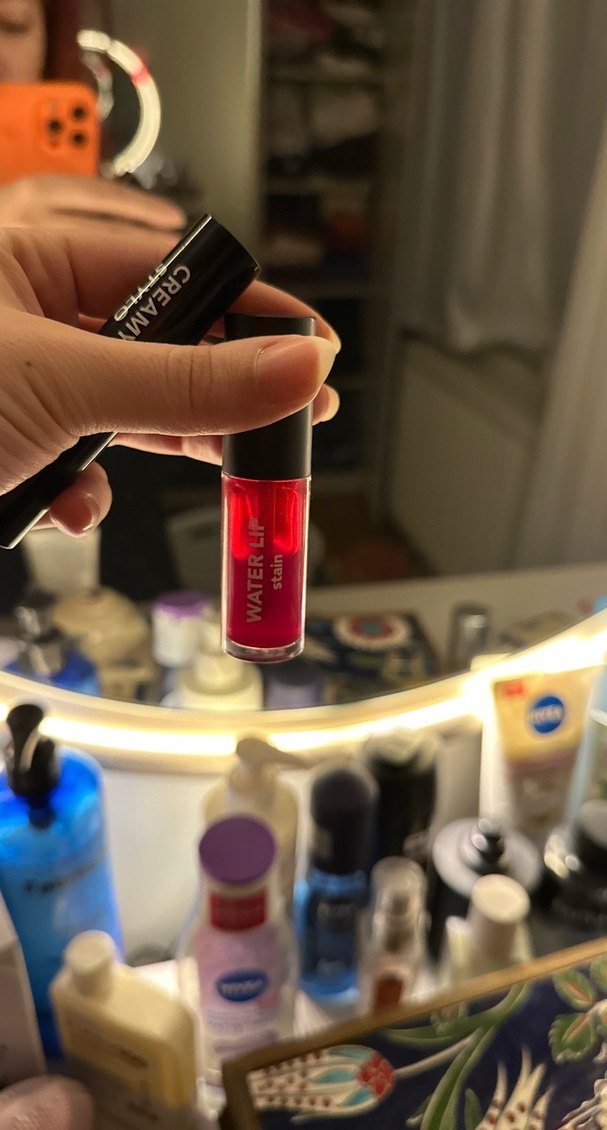 Flormar Kırmızı Renkli Ruj water lip - Görsel 4