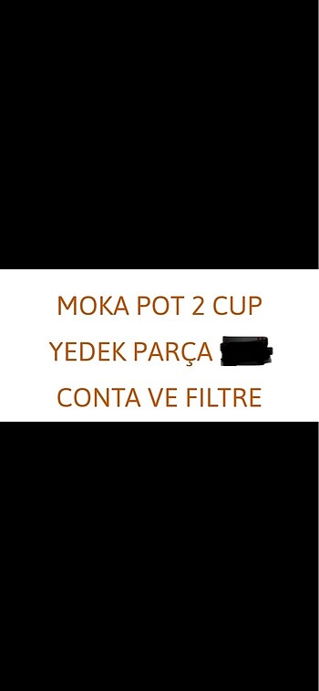  Beden Bialetti Moka Pot Conta ve Filtre