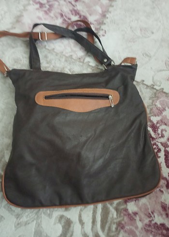 Kahverengi Deri Kadın Çanta - Görsel 2