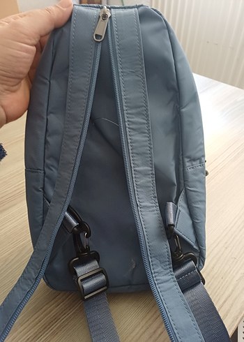 sanmoris orjinal Mavi Minimalist Kadın Sırt ve gögüs Çantası - Görsel 3