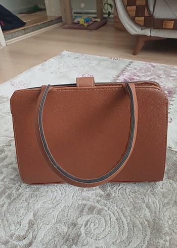 Kahverengi Kadın Çanta - Görsel 2