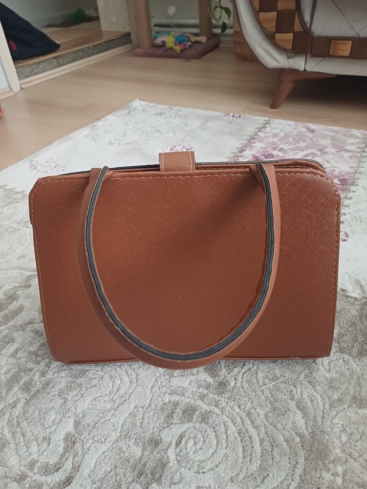 Kahverengi Kadın Çanta - Görsel 2