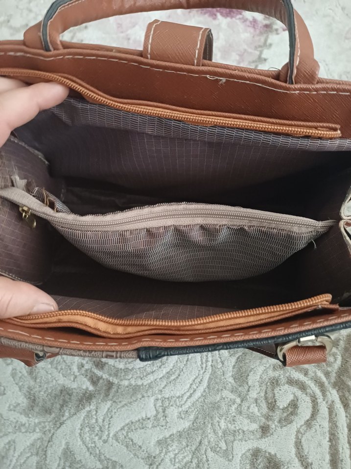 Kahverengi Kadın Çanta - Görsel 3