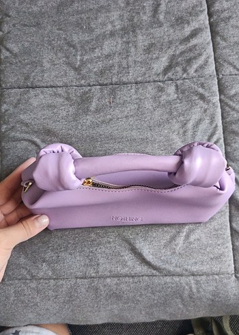  Beden Pastel lila Kadın El Çantası